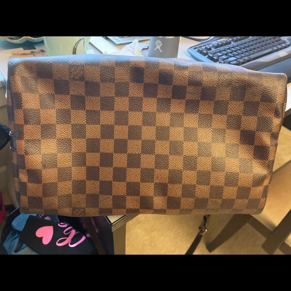 Louis Vuitton speedy 35 with strap. - Picture 4 of 10